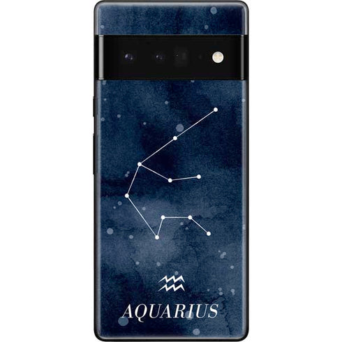 Aquarius Constellation Google Pixel 6 Pro Skin